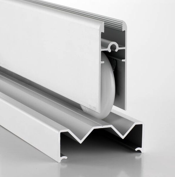 Slimline sliding wardrobe doors