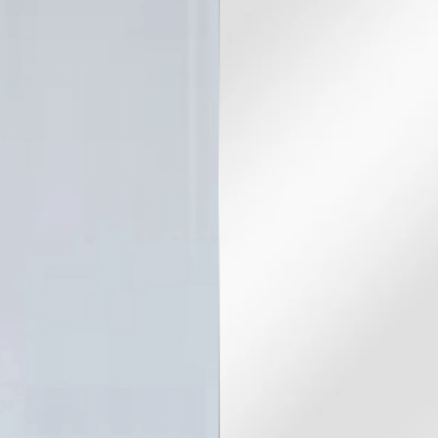 Custom sliding wardrobe doors in white with mirror and glass inserts